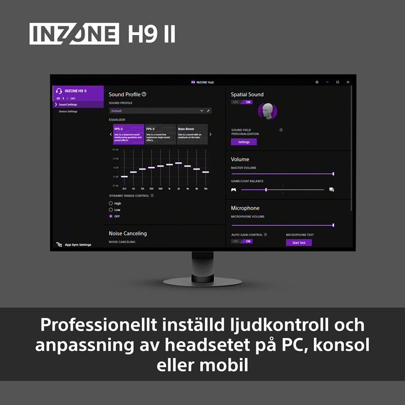 Avancerad anpassning och kontroll
