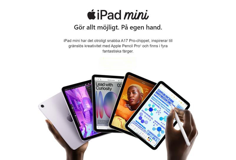 iPad mini, gör allt möjligt på egen hand