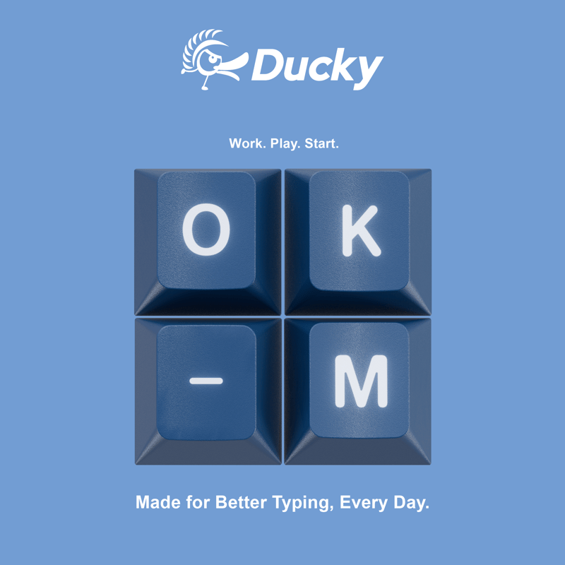 Ducky OK-M switches