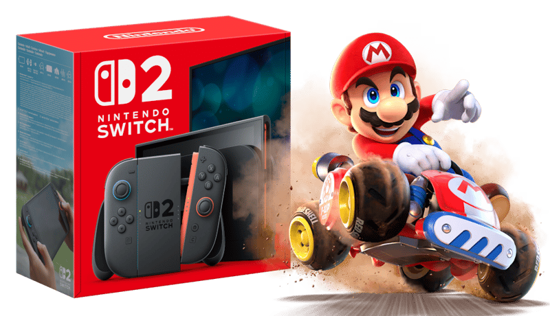 Switch 2 och Mario kart World Bundle
