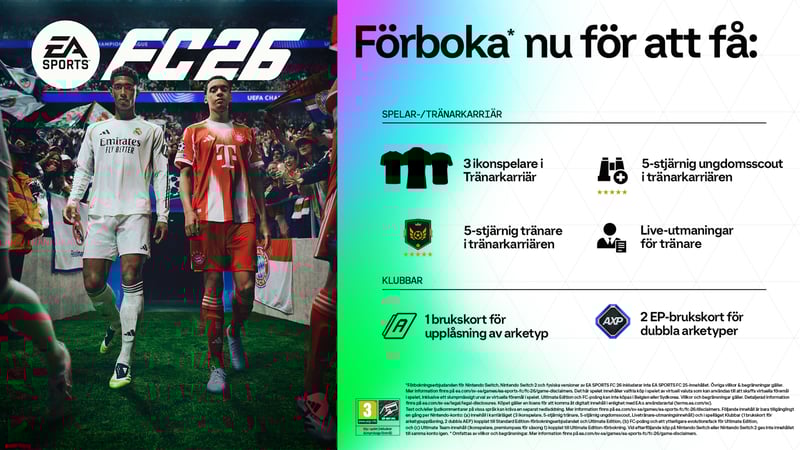 Förbokningserbjudande