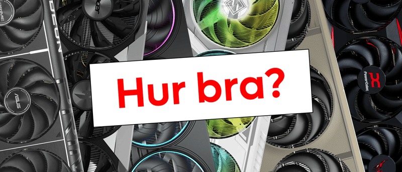 Prestanda Radeon RX 9070 och 9070 XT