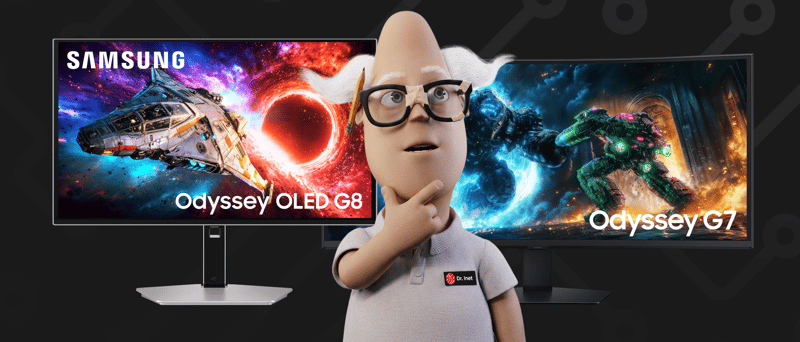 Dr Inet och Samsung-skärmar