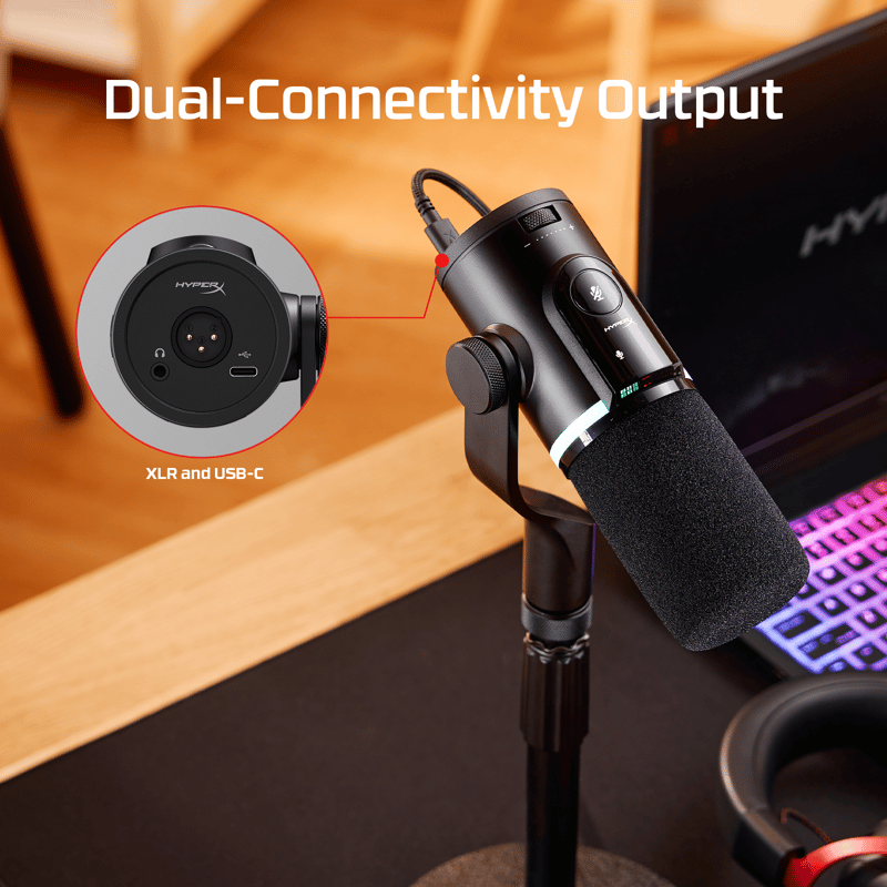 USB Och XLR Anslutning