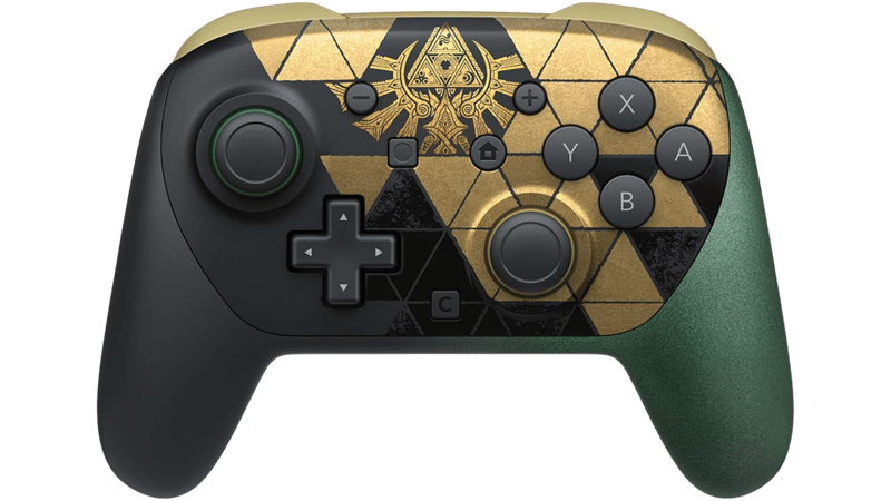 Pro controller 2 i händerna på spelare