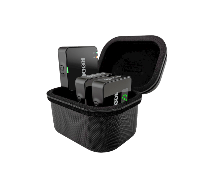 Laddfodralet med wireless go 3