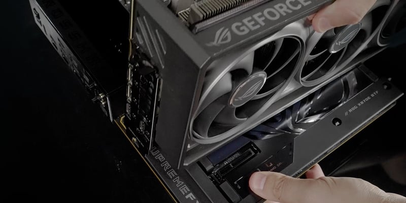 PCIE® SLOT Q-RELEASE SLIM