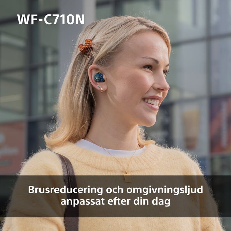 Brusreducering och omgivande ljud för att passa din dag