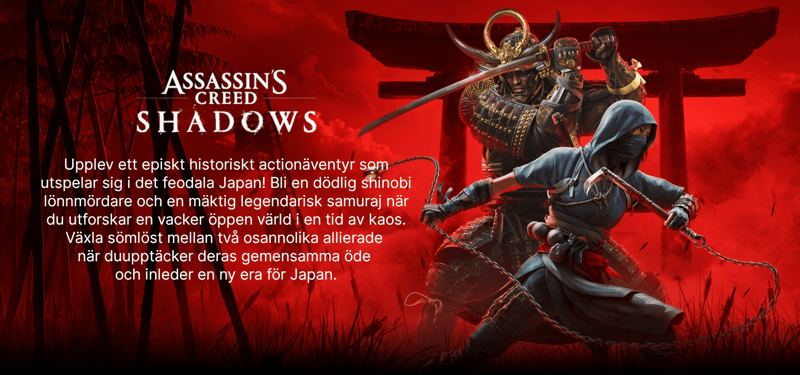 AC:Shadows presentation