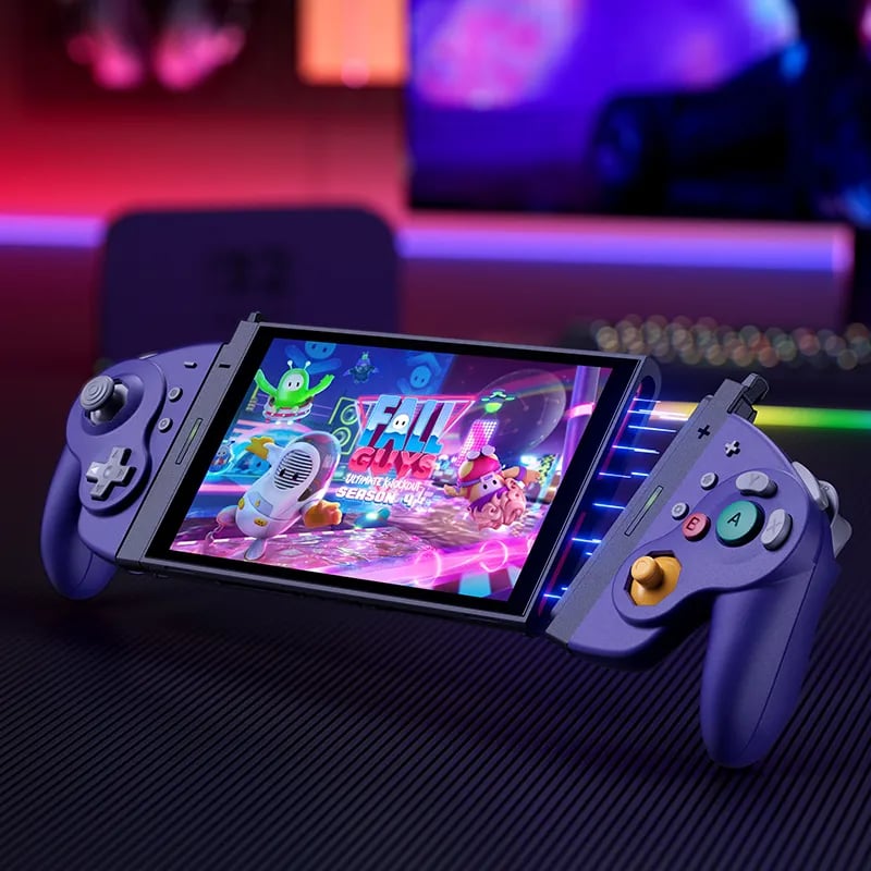 Switch kontroller på switch 2 med adapter