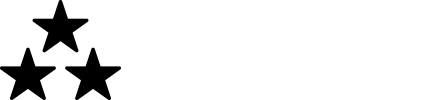 tre stjärnor ikon