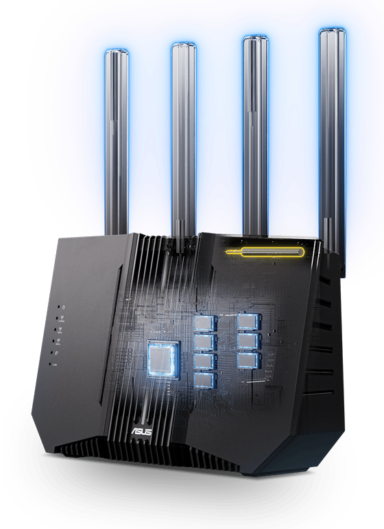 Antenner på ASUS router