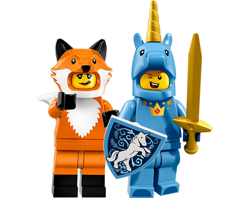 Två lego-figurer