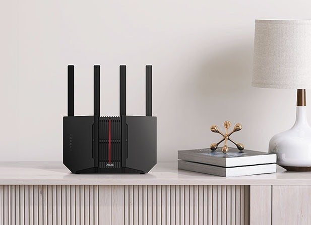 Stående router