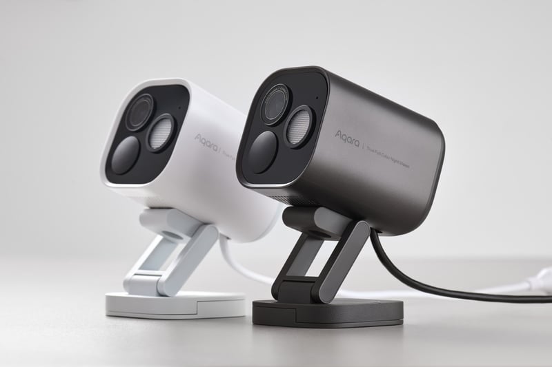 Aqara G5 Pro Camera Hub Grå och Vit