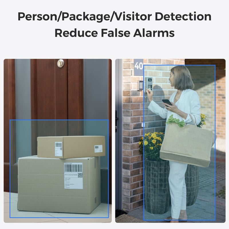 Person med paket