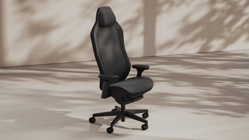 Stolen snett framifrån