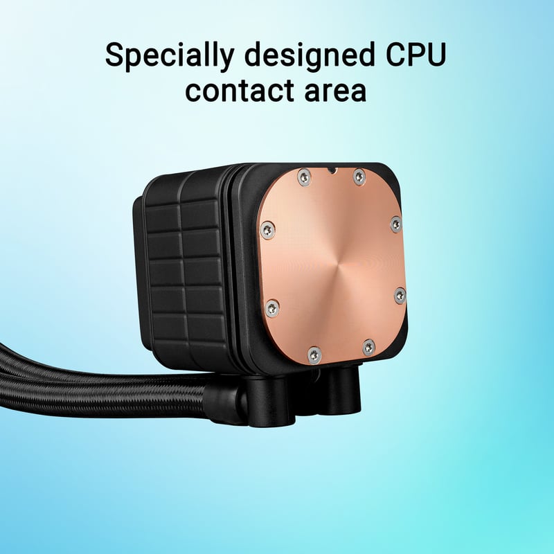 Bild på undersidan av CPU block