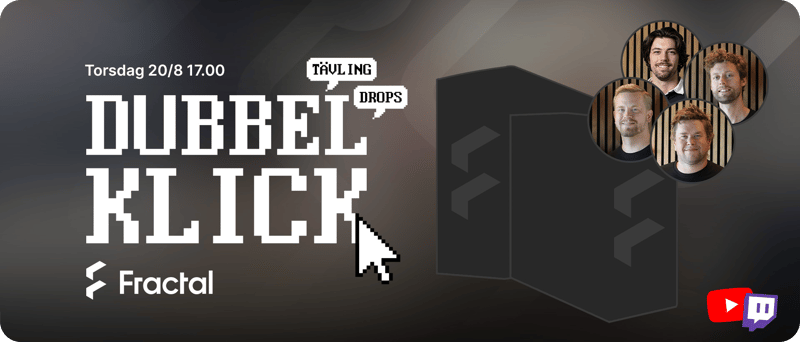 Dubbelklick #293 - Fractal Design på besök