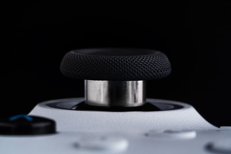 Närbild på joystickring
