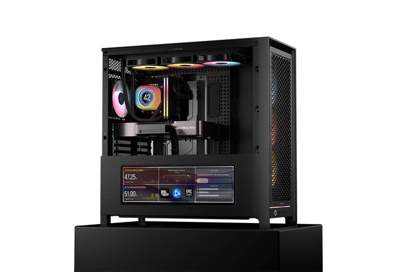 Frame 5000D med Xeneon Edge