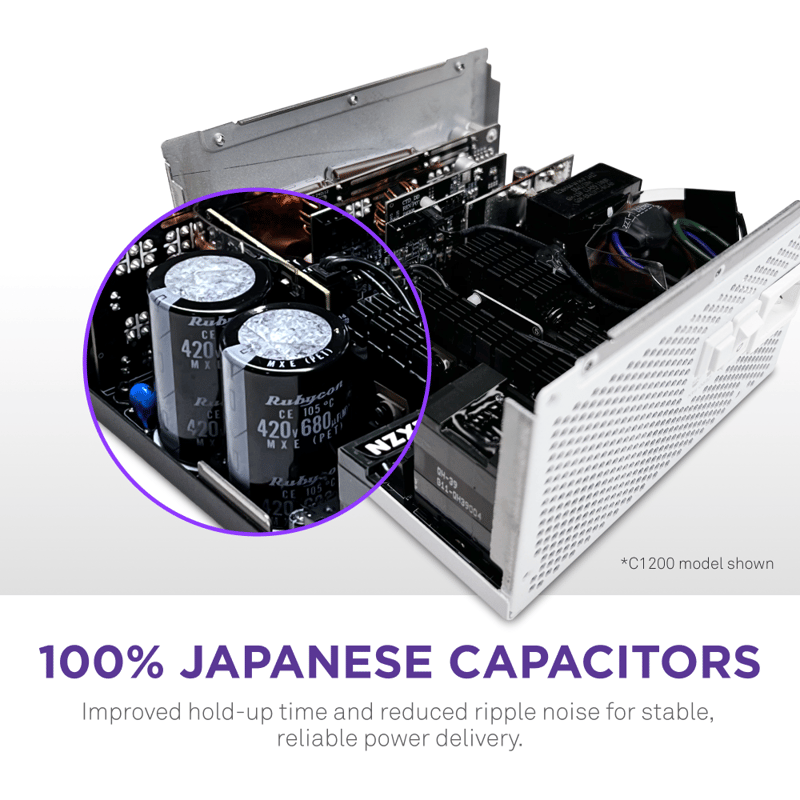 100% japanska Kondensatorer