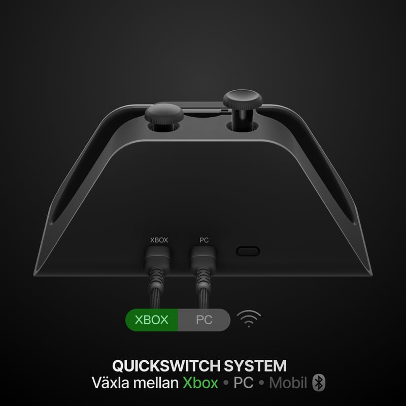 Dubbel anslutning till PC och Xbox