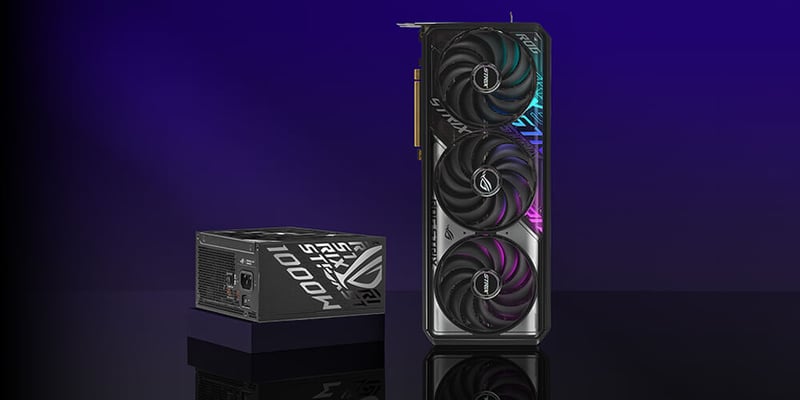 Bild på gpu och psu