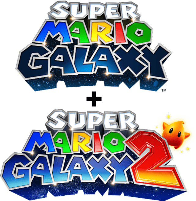 Super Mario Galaxy 1+2 logo