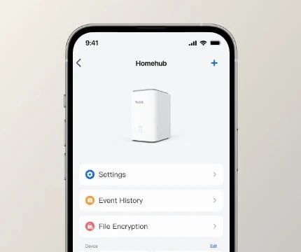 Reolink App på smartphone