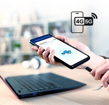 4G LTE & 5G Mobile Tethering