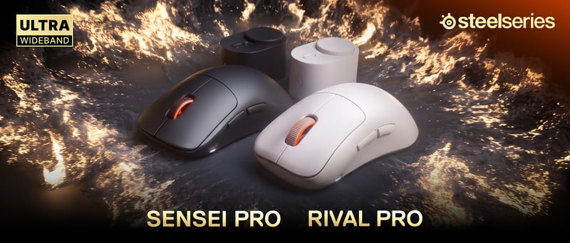 Förhandsboka SteelSeries Sensei och Rival Pro