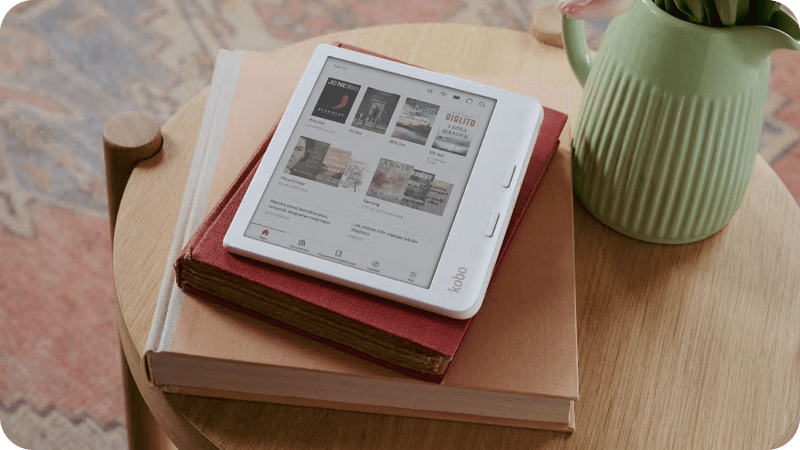Kobo läsplatta med fodral
