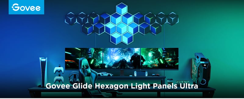 Govee Hexa Light Panels Ultra 7-pack