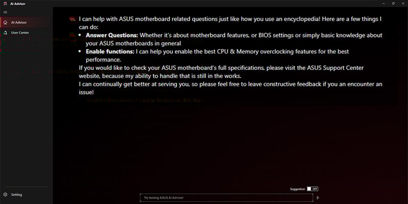 AI-rådgivare mjukvara