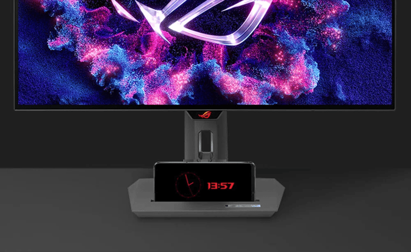 Framsidan och stativet