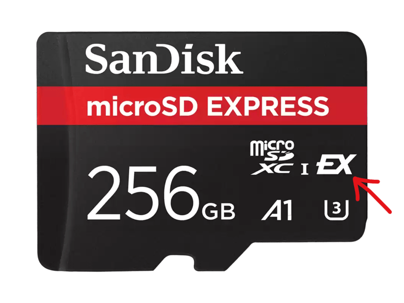 microSD Express (EX)