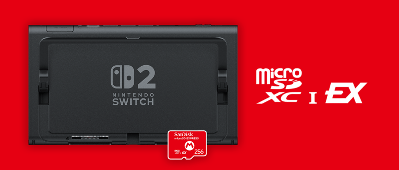 Minneskort till Nintendo Switch 2