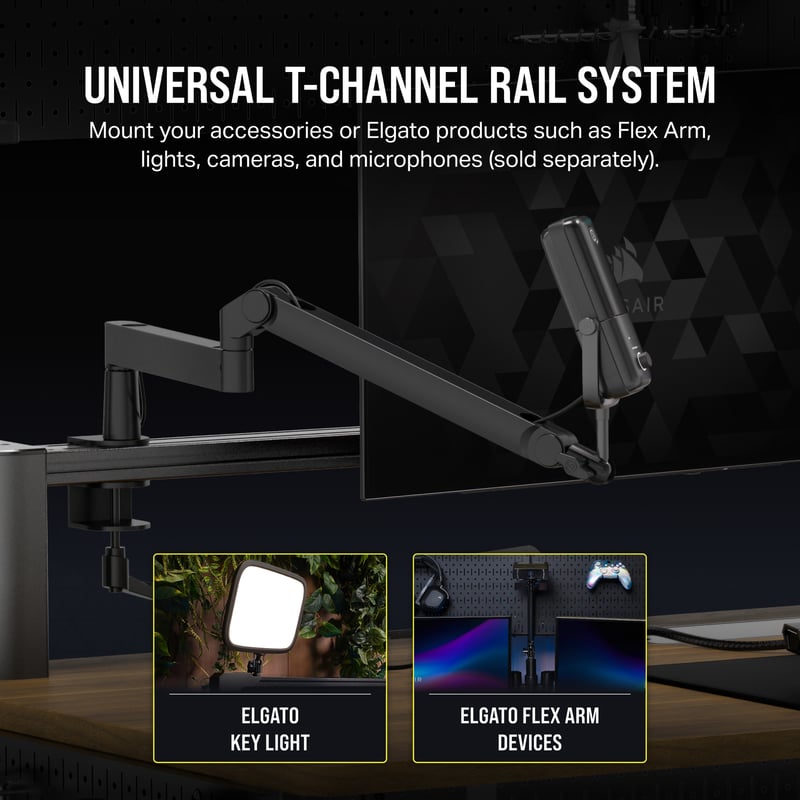 universal t-kanal fäste