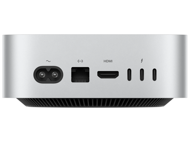 Baksida Mac mini