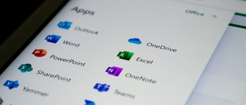 Lista med olika office-mjukvaror