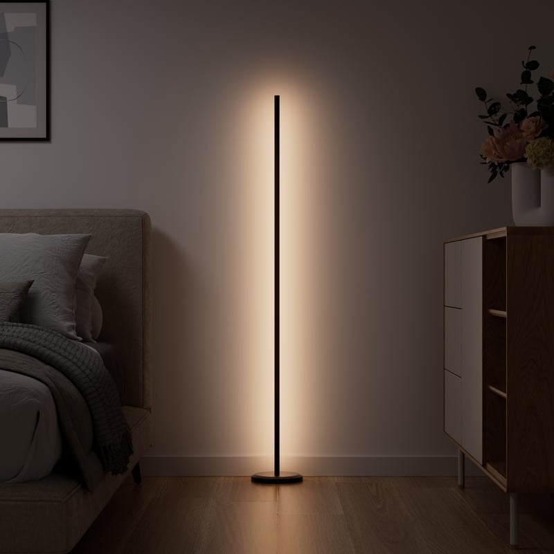 Nanoleaf golvlampa med vitt sken