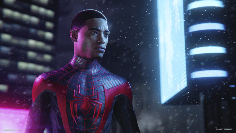 Miles morales som Spiderman