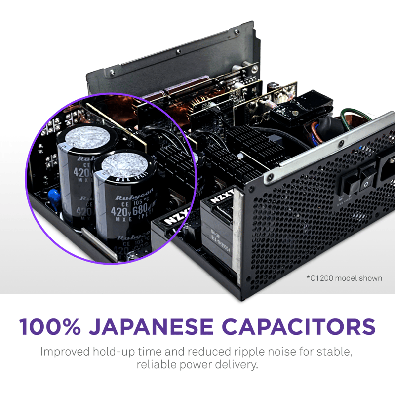 100% japanska Kondensatorer