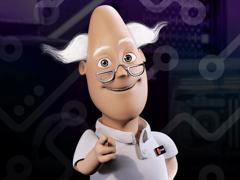 Dr Inet pekar på dig
