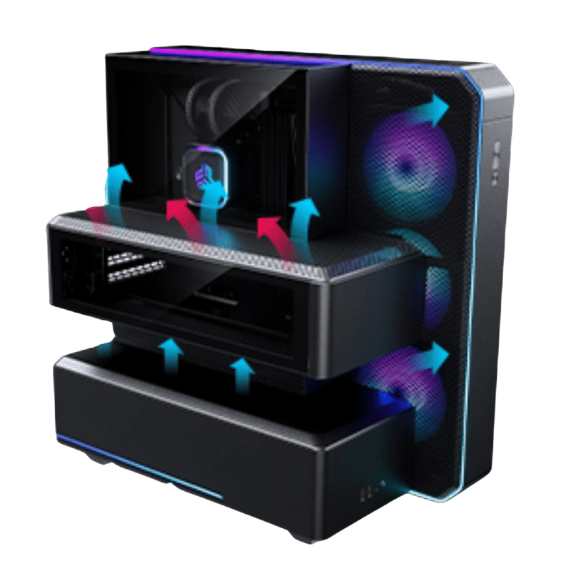DIRECT-PATH AIRFLOW EFFICIENCY