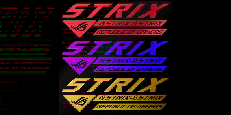 Medföljande klistermärken