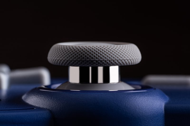Joystick med metallring
