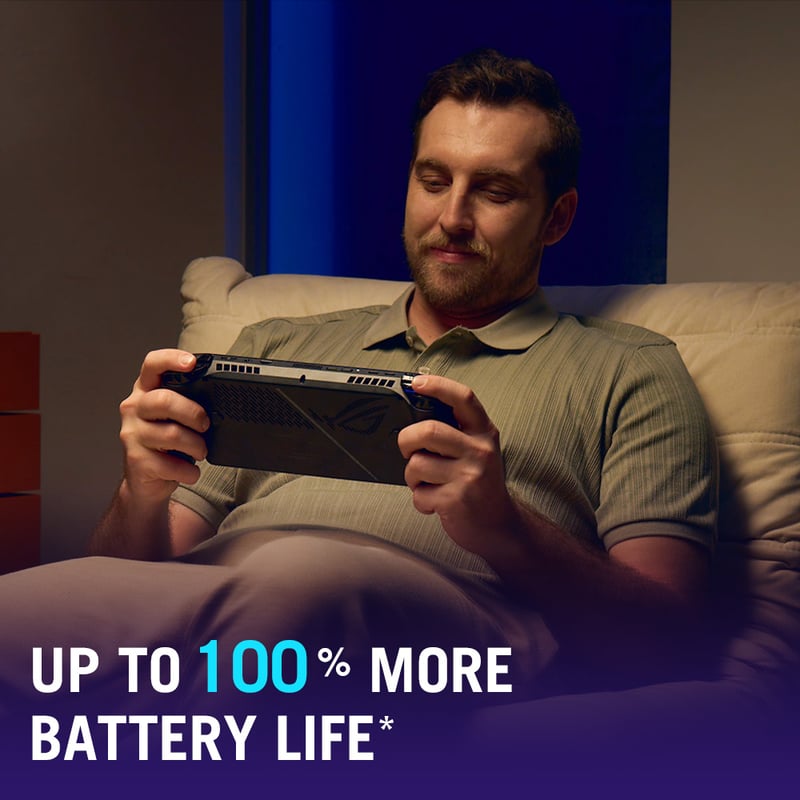 Mindre laddning. Mer speltid.