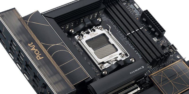 Moderkort och processorsocket